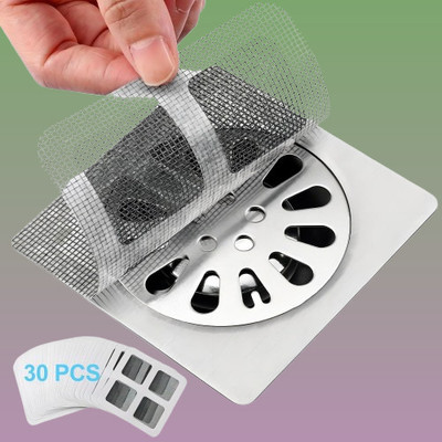 Trevora Basin, Kitchen Sink, Bathroom Sink, Bathtub, Floor Plastic Push Down Strainer(10 cm Set of 30)