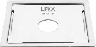 Lipka Floor Stainless Steel Push Down Strainer(15 cm Set of 1)