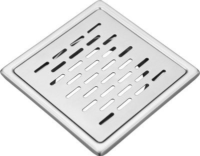 Morzze Floor Stainless Steel Push Down Strainer(9 cm Set of 1)