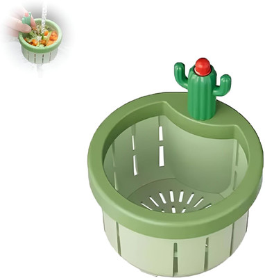 KRIAESHA Kitchen Sink Plastic Push Down Strainer(7.8 cm Set of 1)