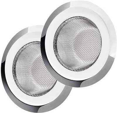 Vadhavan Kitchen Sink, Basin Stainless Steel Push Down Strainer(11 cm Set of 2)