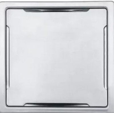 Goeka Floor Stainless Steel Push Down Strainer(13 cm Set of 1)