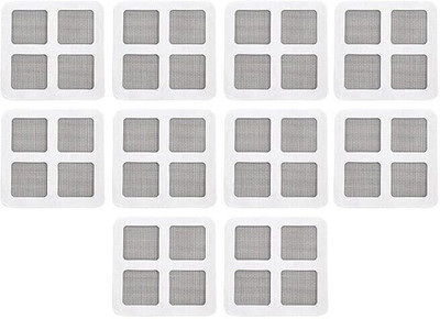 ABlue Clipper Kitchen Sink, Bathroom Sink Plastic Pop-Up Strainer(10 cm Set of 10)