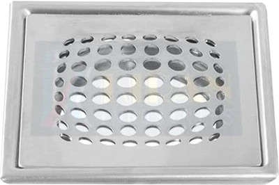 ZAP Floor Stainless Steel Push Down Strainer(4 cm Set of 1)
