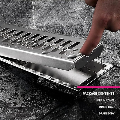 SMT Kitchen Sink, Bathroom Sink Stainless Steel Push Down Strainer(30 cm Set of 1)