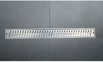 Viking Floor Stainless Steel Push Down Strainer(10 cm Set of 1)