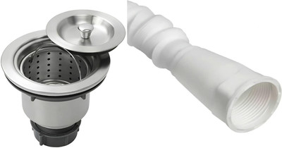 shive shakti sell Kitchen Sink Plastic, Stainless Steel Pop-Up Strainer(7 cm Set of 1)