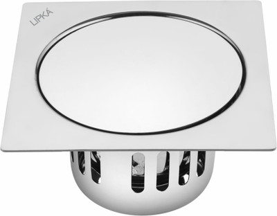 Lipka Floor Stainless Steel Pop-Up Strainer(14 cm Set of 1)