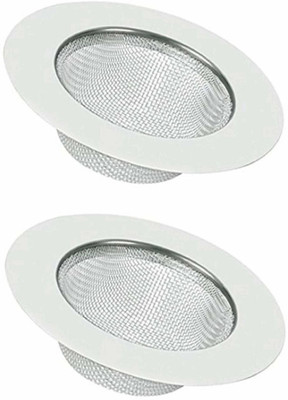 Vastra Kitchen Sink Stainless Steel Push Down Strainer(11 cm Set of 2)