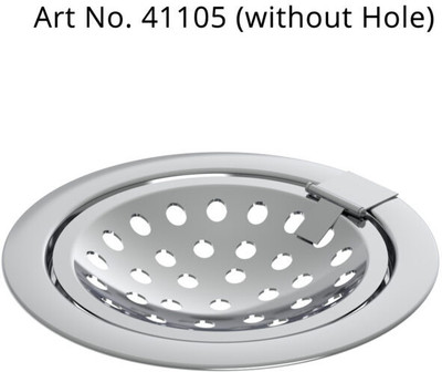 Viking Floor Brass Push Down Strainer(12.5 cm Set of 3)