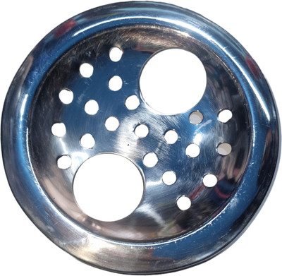 Gkp Basin Stainless Steel Push Down Strainer(13 cm Set of 1)