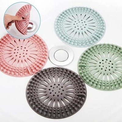 keplo Basin, Bathroom Sink, Kitchen Sink Plastic Push Down Strainer(4 cm Set of 2)