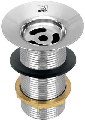 BATHIFI Basin Brass Push Down Strainer(3.17 cm Set of 1)