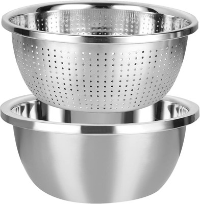 Gyanadh Kitchen Sink Stainless Steel Push Down Strainer(2 cm Set of 1)