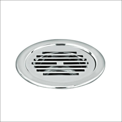 Sanjay Chilly Floor Stainless Steel Push Down Strainer(10.1 cm Set of 1)