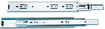Touch & Move Side Mount Full Extension Drawer Slide(Pack of 2)