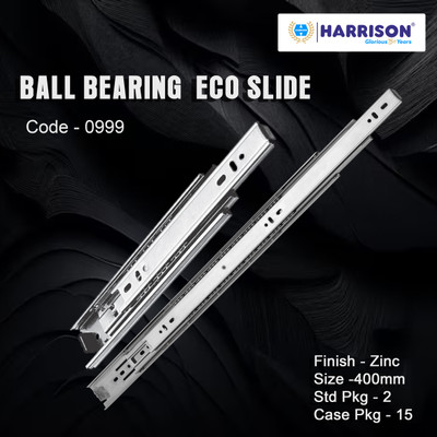 HARRISON Side Mount Full Extension Drawer Slide(Pack of 2)