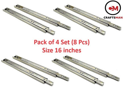 Craftsman Side Mount Full Extension Drawer Slide(Pack of 1)