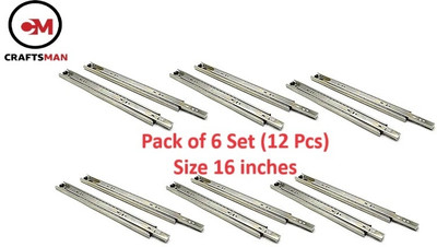 Craftsman Side Mount Full Extension Drawer Slide(Pack of 1)