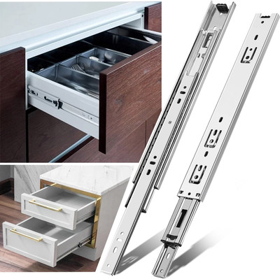 HARRISON Side Mount Full Extension Drawer Slide(Pack of 2)
