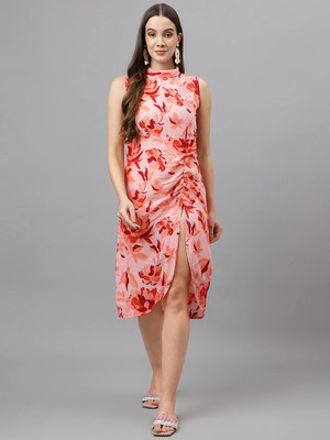 Trymisfit Women Layered Multicolor Mini/Short Dress