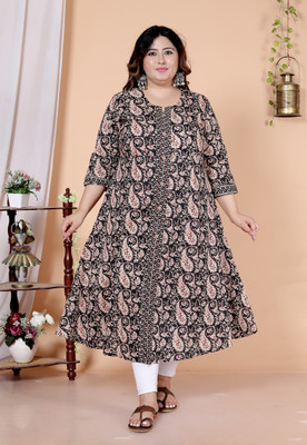 GYAPTI Women Gown Black Maxi/Full Length Dress
