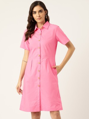 BRINNS Women Shirt Pink Dress