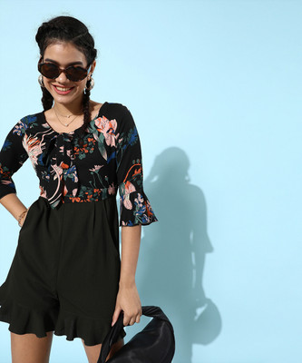 Dressberry Women Ruffled Multicolor Mini/Short Dress