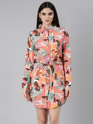 Showoff Women Shirt Multicolor Dress