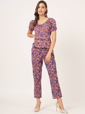 BEATNIK Women Ethnic Top Pant Set