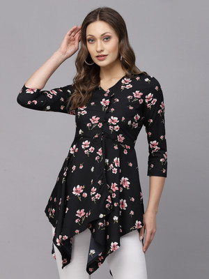 LOOKMARK Women A-line Black Mini/Short Dress