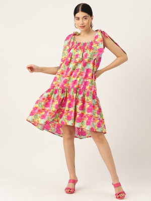 Rue Collection Women A-line Multicolor Dress