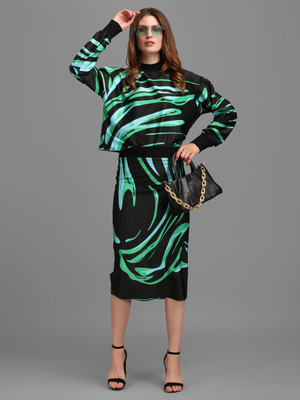 PURVAJA Top Palazzos Co-ords Set