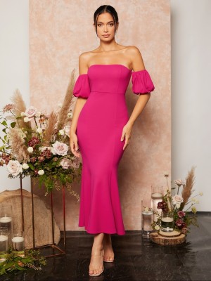 KOTTY Women Bodycon Pink Dress