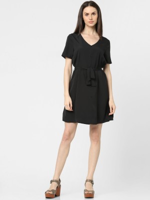 VERO MODA Women A-line Black Dress