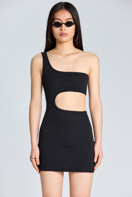 Zomoda Women Bodycon Black Mini/Short Dress