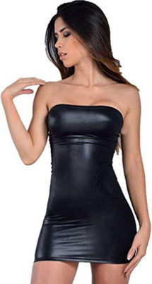 PS COLLECTION Women Bodycon Black Mini/Short Dress