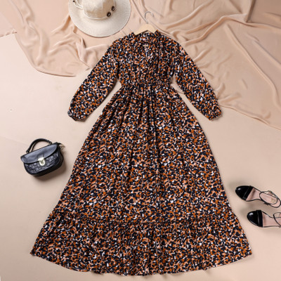 Femvy Anarkali Gown(Black)