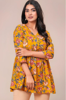 Fasvastraa Women A-line Multicolor Above Knee/Mid Thigh Length Dress