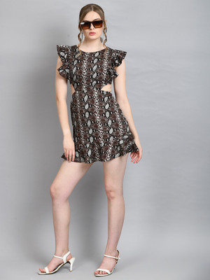 Dressberry Women Bodycon Black Mini/Short Dress