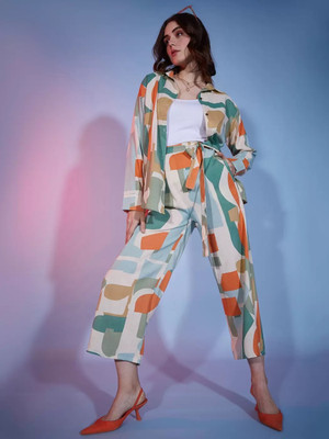 A R J FASHION Women Fit and Flare Multicolor Maxi/Full Length Dress