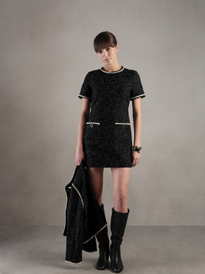 VERO MODA Women A-line Black Mini/Short Dress