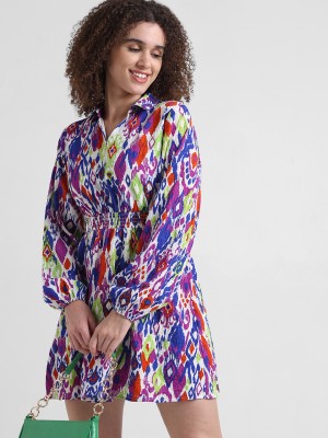 ONLY Women Shirt Multicolor Dress