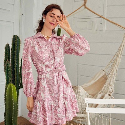 Leriya Fashion Women A-line Pink Dress