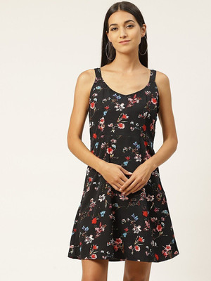 VYMO Women Bodycon Multicolor Mini/Short Dress