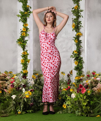 TANDUL Women Bodycon Multicolor Maxi/Full Length Dress