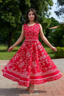 Dream of style Women Maxi Multicolor Midi/Calf Length Dress