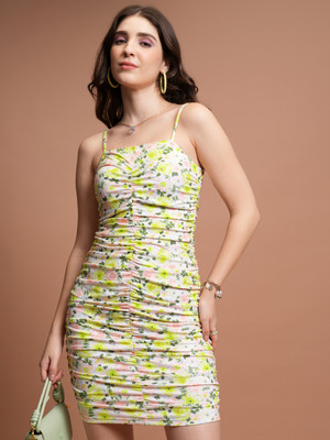 Tokyo Talkies Women Bodycon Multicolor Above Knee/Mid Thigh Length Dress