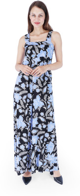 Fuegobella Women Maxi Light Blue, White, Black Full Length Dress