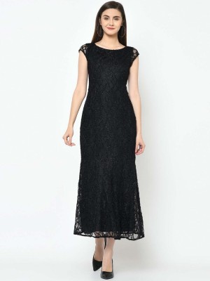 LATIN QUARTERS Women A-line Black Dress